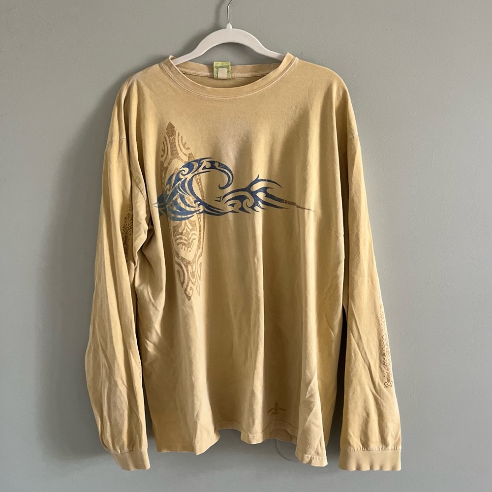 vintage surfing long t shirt